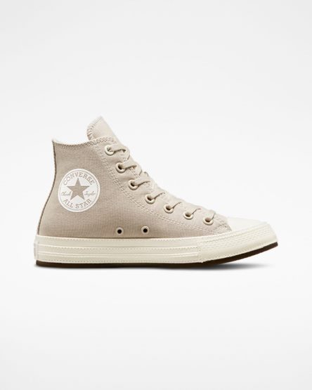 Tenisi Inalti Dama Converse Chuck Taylor All Star Tonal Panza Gri | RO VAKCN647